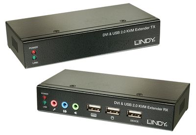 Lindy 39377 Tastatur/Video/Maus (KVM)-Switch Schwarz_2