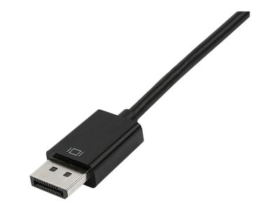 StarTech.com 3 in 1 DisplayPort Multi Video Adapter Converter - 1080p DP Laptop to HDMI VGA or DVI Monitor or Projector Display (DP2VGDVHD) - video converter - black_7