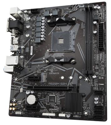 GIGABYTE Mainboard A520M S2H - Micro ATX - Socket AM4 - AMD A520_4