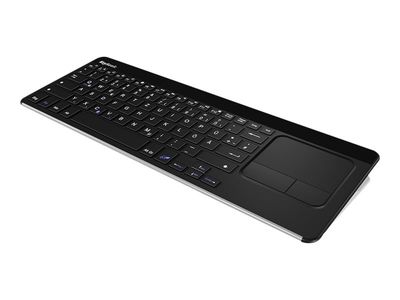 KeySonic Tastatur mit Touchpad KSK-5220BT - Französisches Layout - Schwarz_2
