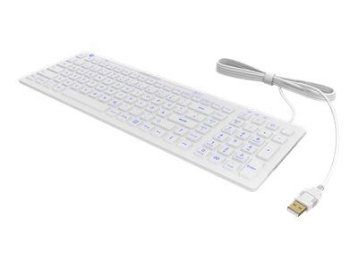 KeySonic Keyboard KSK-6031INEL-Wh - white_2