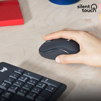 Logitech Tastatur MK295 - US Layout - Schwarz_4