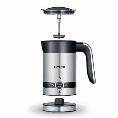 SEVERIN SM3584 - milk frother - matt black/brushed stainless steel_2