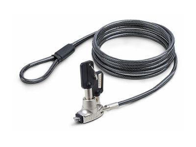 StarTech.com Slim Lock Noble Wedge Slot Compatible, 6.6ft Locking Cable - Sicherheitskabelschloss - Diebstahlschutz - TAA-konform_2
