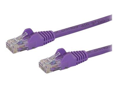 StarTech.com 1m Cat6 Snagless RJ45 Ethernet Netzwerkkabel - Lila - 1m Cat 6 UTP Kabel - Netzwerkkabel - 1 m - lila_thumb