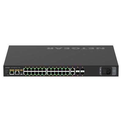 NETGEAR Switch M4250-26G4XF - 28 Ports - 24x GE (10/100/1000) - 4x SFP+ - 24x PoE+_thumb