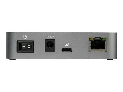 StarTech.com HB31C2A1CGS 3-Port-USB-C-Hub (LAN-Hub, 10 Gbit/s, 2x USB-A und 1x USB-C, 1m Hostkabel, powered, mit Netzteil) - Hub - 3 Anschlüsse_4