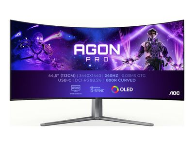 AOC AGON PRO AG456UCZD - OLED-Monitor - gebogen - 114.3 cm (45") - HDR_1