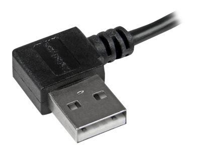 StarTech.com Micro USB Kabel mit rechts gewinkelten Anschlüssen - Stecker/Stecker - 1m - USB A zu Micro B Anschlusskabel - USB-Kabel - 1 m_3