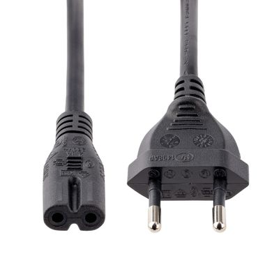 StarTech.com Laptop Power Cable - Euro Plug/IEC 60320 C7 - 1 m_2