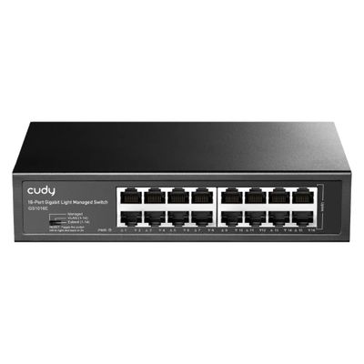 Cudy Switch GS1016E - 16 Ports - 16x GE (10/100/1000)_thumb