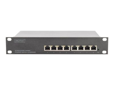 DIGITUS DN-80117 - Switch - 8 Anschlüsse - managed - an Rack montierbar_2