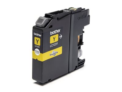Brother Ink Cartridge LC-123Y - Yellow_3
