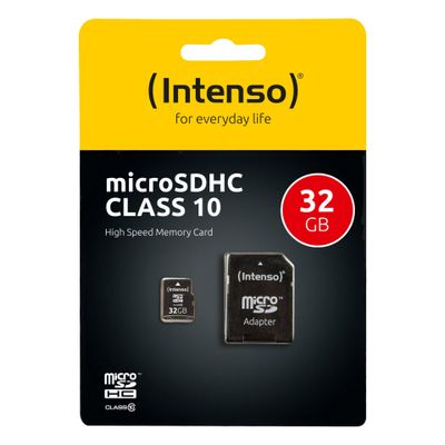 Intenso Class 10 - flash memory card - 32 GB - microSDHC_3