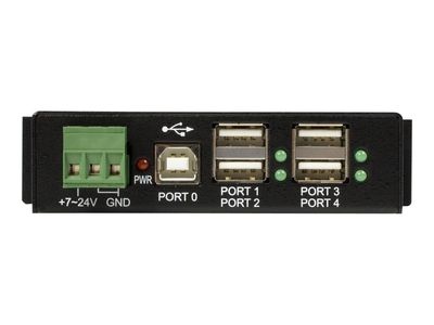 StarTech.com Rackmount USB 2.0 Hub - 4 Port Rugged Industrial USB 2.0 Hub - hub - 4 ports_2