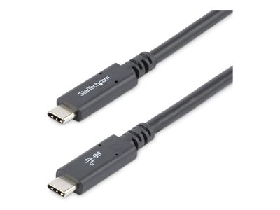StarTech.com USB-C auf USB-C Kabel mit 5A Power Delivery - St/St - 1,8m - USB 3.0 (5Gbit/s) - USB-IF zertifiziert - USB Typ C Kabel - USB Typ-C-Kabel - 1.8 m_1