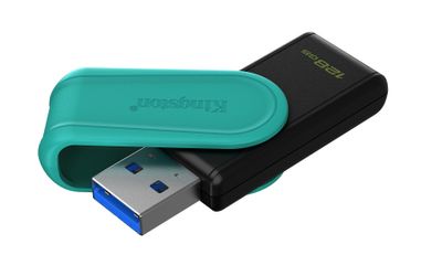 Kingston Technology DataTraveler 128GB Portable USB 3.2 Gen 1 Exodia S (Black/Turquoise)_2