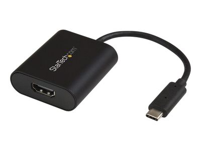 StarTech.com USB C to 4K HDMI Adapter - 4K 60Hz - Thunderbolt 3 Compatible - USB Type C to HDMI Video Display Adapter (CDP2HD4K60SA) - externer Videoadapter - Schwarz_2