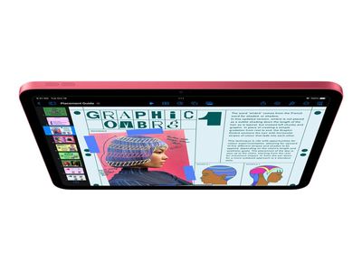 Apple iPad 10.9 - 27.7 cm (10.9") - Wi-Fi + Cellular - 64 GB - Pink_4