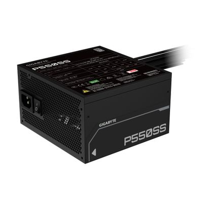 GIGABYTE P550SS Power Supply - PCIe 5.0, 80 PLUS Silver, 120mm Fan, ATX 3.0 compatible, EU Plug_6