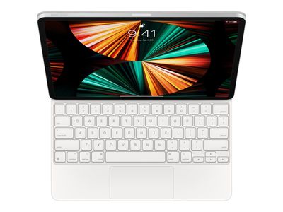 Apple Tastatur und Foliohülle Magic Keyboard - iPad Pro (5. Generation) - 32.77 cm (12.9") - Weiß_2