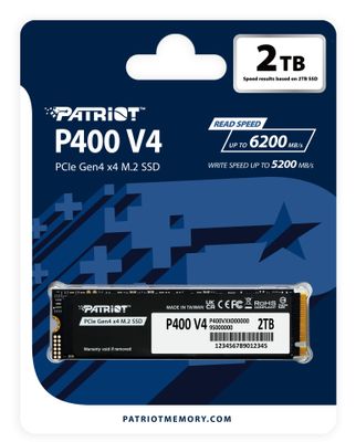 Patriot SSD P400 V4 - 2 TB - M.2 2280 - PCIe 4.0 x4 NVMe_4