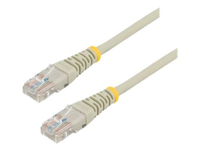 StarTech.com 10m Cat5e Ethernet Netzwerkkabel Snagless mit RJ45 - Cat 5e UTP Kabel - Grau - Patch-Kabel - 10 m - Grau_1