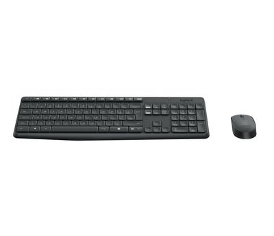 Logitech Tastatur- und Maus-Set MK235 - US Layout - Grau_thumb