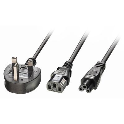 Lindy Stromkabel 30374 - C13 Koppler / C5 Koppler - 2.5 m_thumb