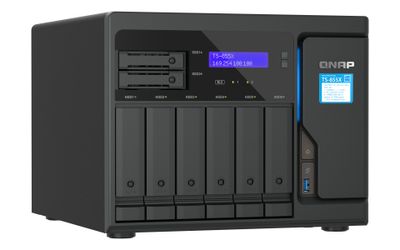 QNAP TS-855X SAN Tower Intel Atom® C5125 8 GB DDR4 0 TB QNAP QTS Schwarz_3