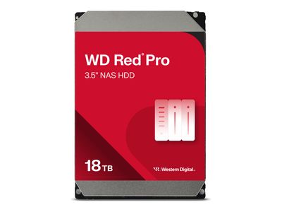 WD Hard Drive RED PRO - 18 TB - 3.5" - SATA 6 GB/s_thumb