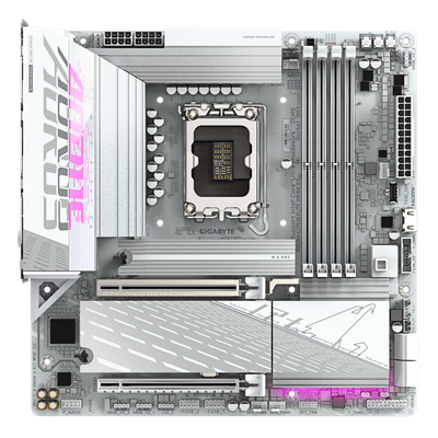 AORUS B860M ELITE WIFI6E ICE - Motherboard - micro ATX - LGA1851-Sockel - AMD B850_2