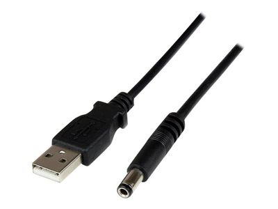 StarTech.com 1m USB to Type N Barrel 5V DC Power Cable - USB A to 5.5mm DC - 1 Meter USB to 5.5mm DC Plug (USB2TYPEN1M) - power cable - 1 m_thumb