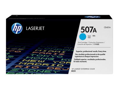 HP 507A - Cyan - Original - LaserJet - Tonerpatrone (CE401A)_1