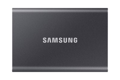 Samsung external hard drive T7 MU-PC4T0T - 4 TB - USB-C 3.2 Gen 2 - titanium gray_thumb
