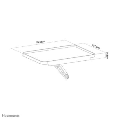 Neomounts AWL28-210BL1 Multimedia holder - universal_13
