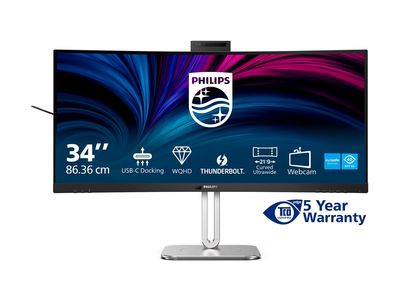Philips 34B2U6603CH - 6000 Series - LED-Monitor - gebogen - 86.36 cm (34") - HDR_thumb