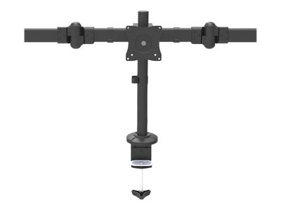 StarTech.com Desk Mount Triple Monitor Arm - 3 VESA 27" Displays - Ergonomic Height Adjustable Articulating Pole Mount - Clamp/Grommet (ARMTRIO) - adjustable arm_5