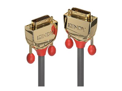 Cable Lindy DVI-D Dual Link 5m Gold_2