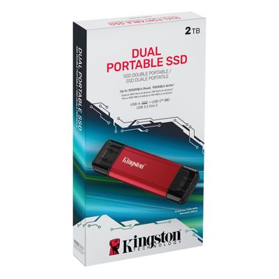 Kingston Dual Portable SSD – 2 TB – USB 3.2 Gen 2 – Rot_4