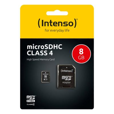 Intenso - flash memory card - 8 GB - SDHC_3