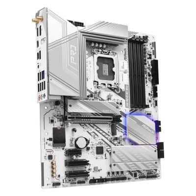 ASRock Mainboard Z890 Pro RS WiFi White - ATX - Socket LGA1851 - Intel Z890_2