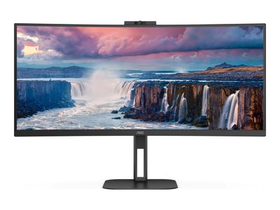 AOC LED Curved-Display Value-line CU34V5CW/BK - 86.4 cm (34") - 3440 x 1440 WQHD_thumb