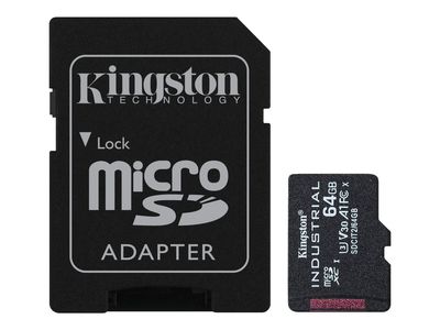 Kingston Industrial - Flash-Speicherkarte - 64 GB - microSDXC UHS-I_thumb