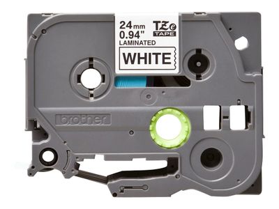 Brother laminated tape TZ251CIV - Black on white_2