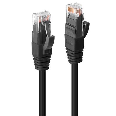 Lindy 45434 Netzwerkkabel Schwarz 3 m Cat6 U/UTP (UTP)_thumb
