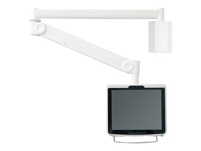 Neomounts FPMA-HAW100HC bracket - full-motion - for LCD display - white_thumb