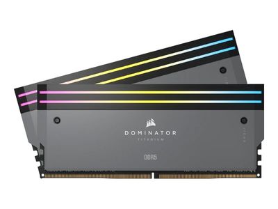 CORSAIR RAM Dominator Titanium RGB - 32 GB (2 x 16 GB Kit) - DDR5 6000 DIMM CL30_1