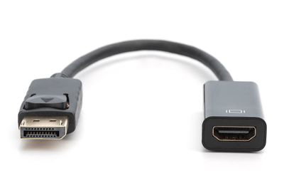 DIGITUS video adapter cable DB-340400-001-S - DisplayPort / HDMI - 15 cm_4