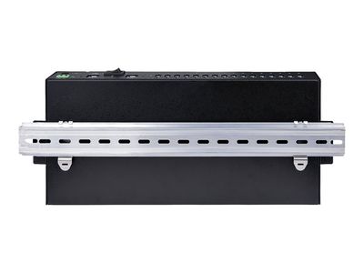 StarTech.com 16-Port Industrial USB 3.0 Hub 5Gbps, Metal, DIN/Surface/Rack Mountable, ESD Protection, Terminal Block Power, up to 120W Shared USB Charging, Dual-Host Hub/Switch (5G16AINDS-USB-A-HUB) - Hub - industriell - 16 Anschlüsse - an Rack montierbar_8